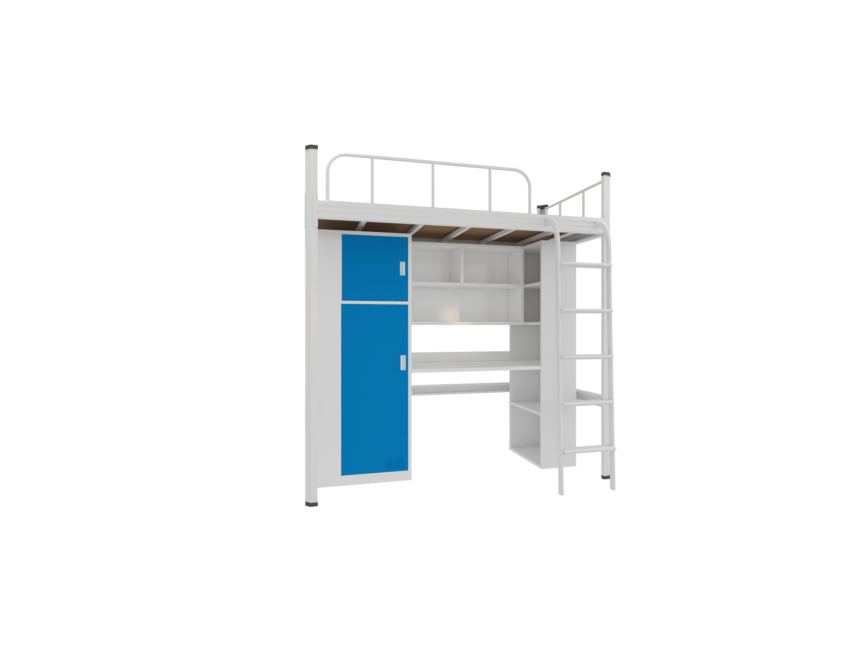 批發單體公寓床 帶柜子的公寓床定制