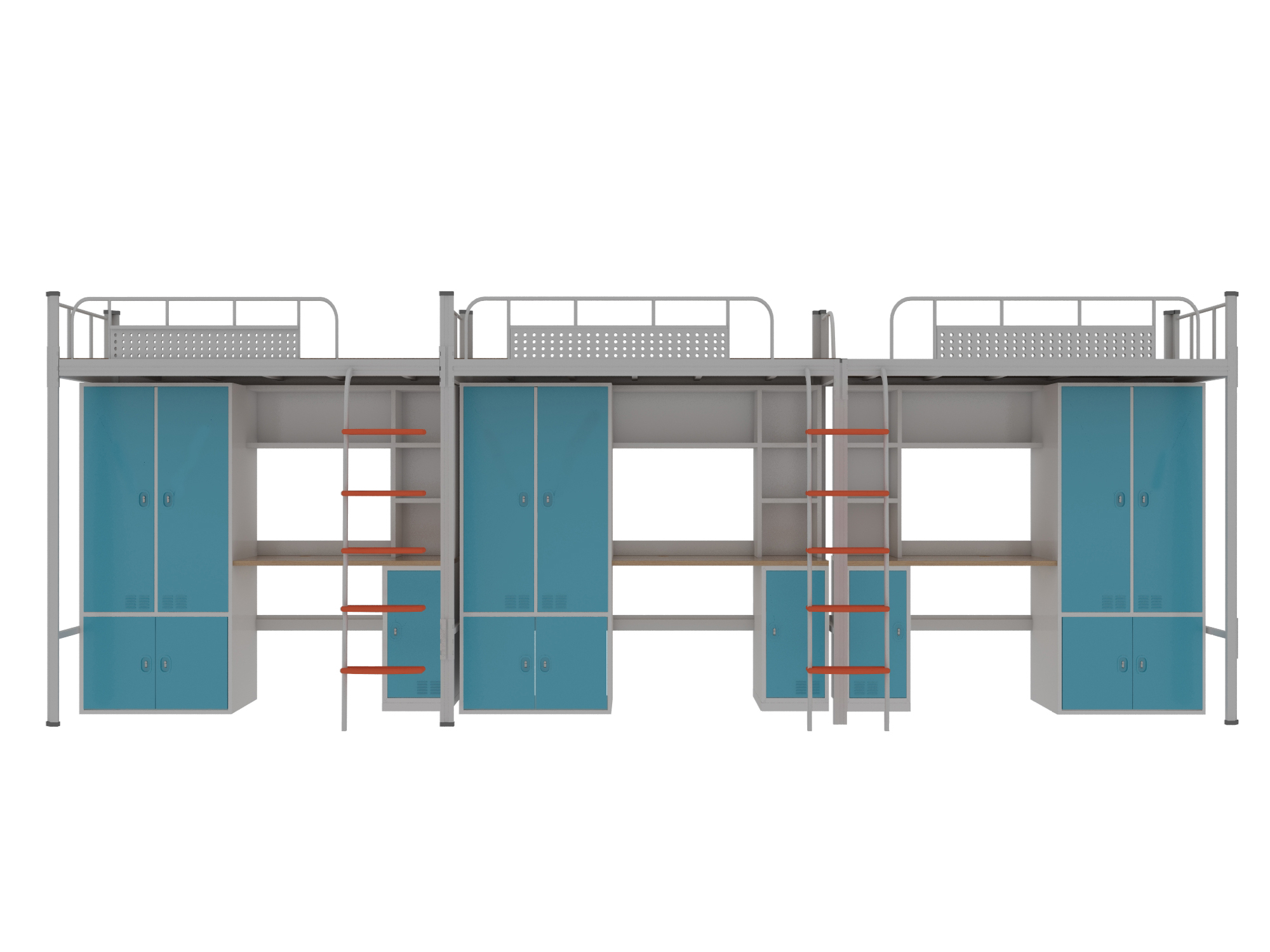 2021年新式雙層鐵床設計