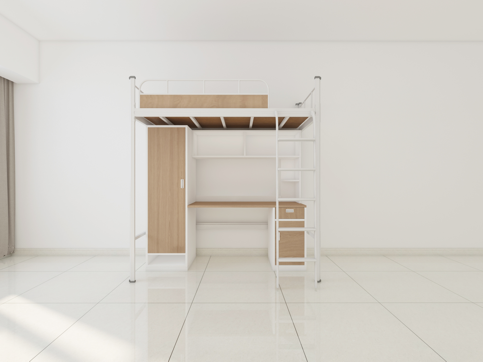 學生上下鋪鐵床尺寸是多少？