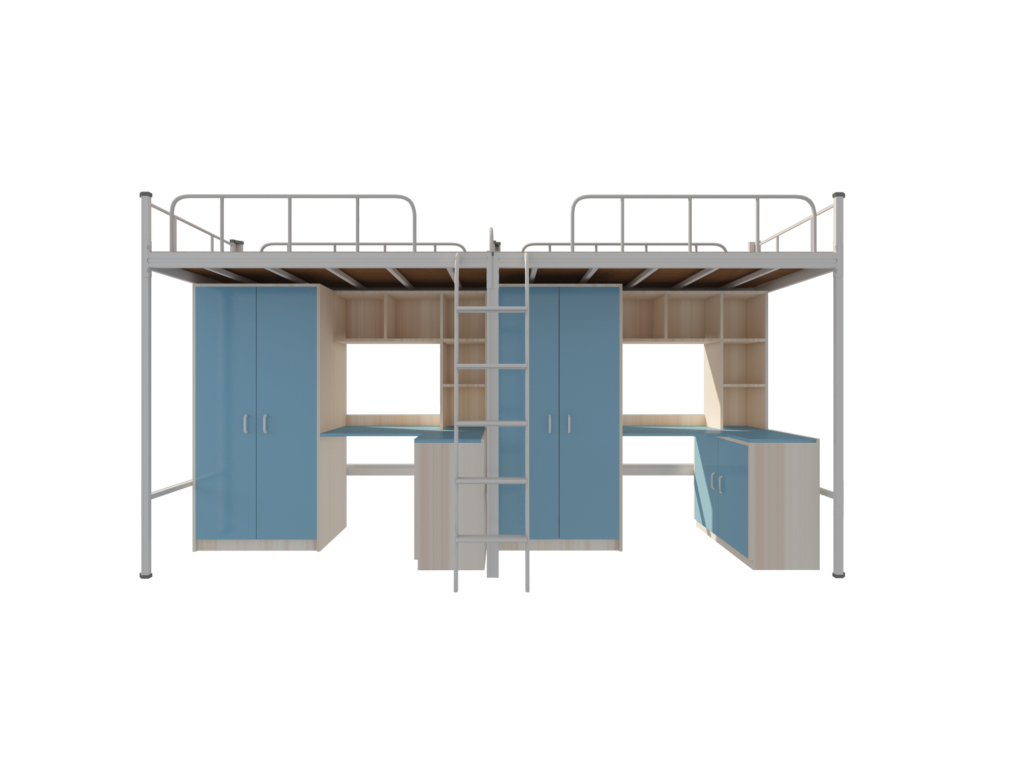 如何在小宿舍里設(shè)計(jì)雙層鐵床？