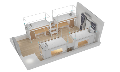 選擇合適的上下鋪鐵床睡覺(jué)